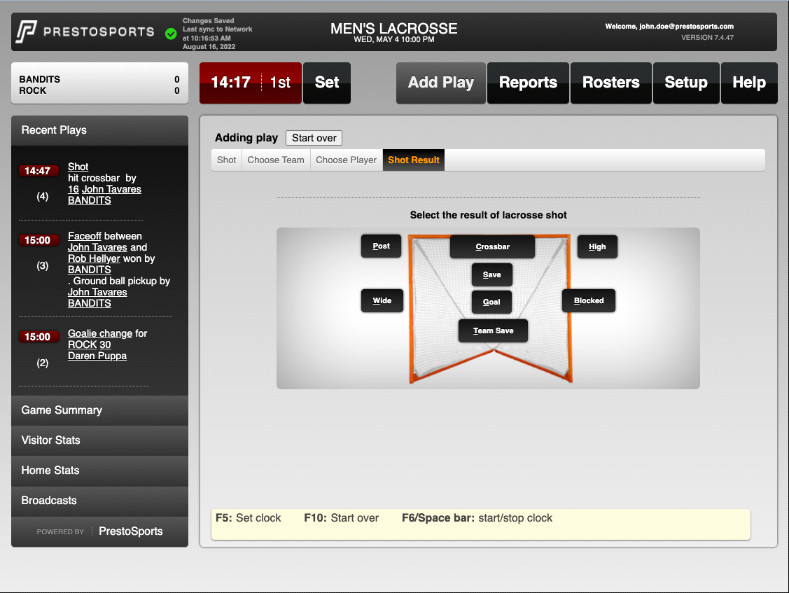 PrestoSports  Sports Streaming Solution